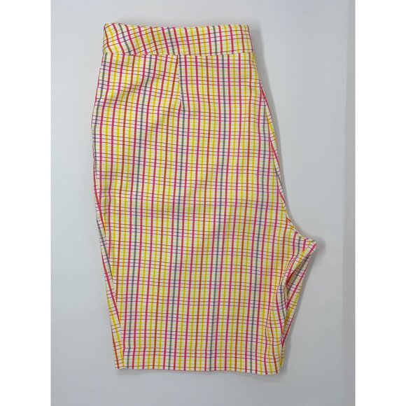 Golf‎ America Stretch Bright Geometric Polyester Women's Golf Shorts Size 12 - Picture 5 of 10